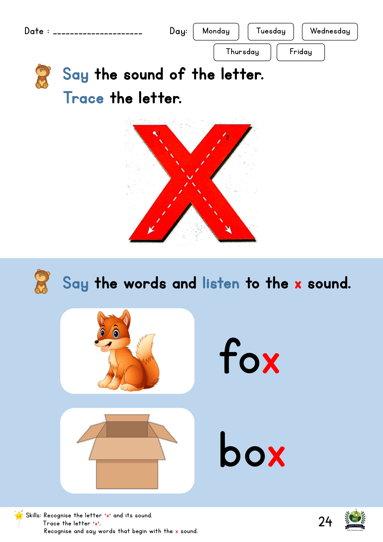 Phonics Reader Page 24