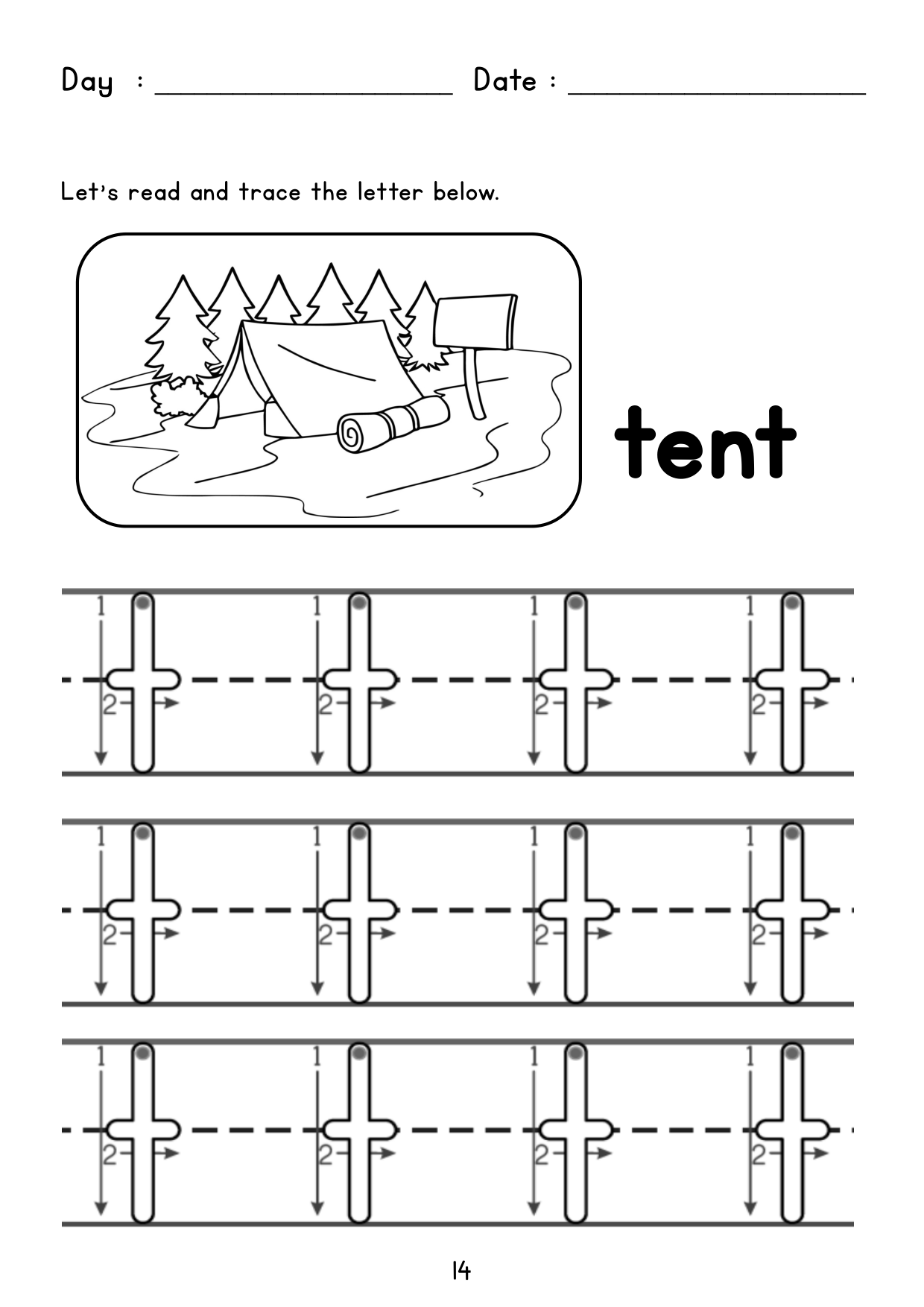 Writing Book Page 14
