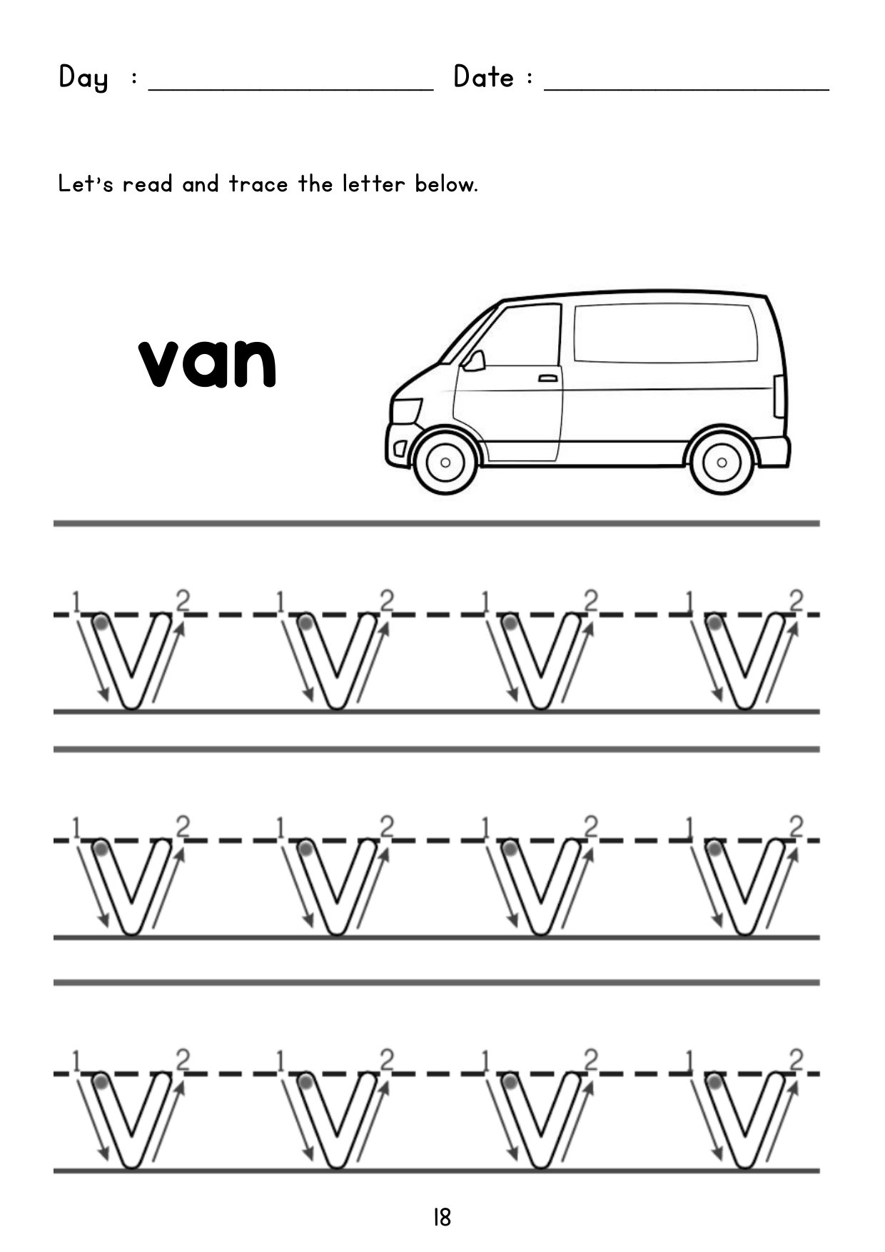 Writing Book Page 18