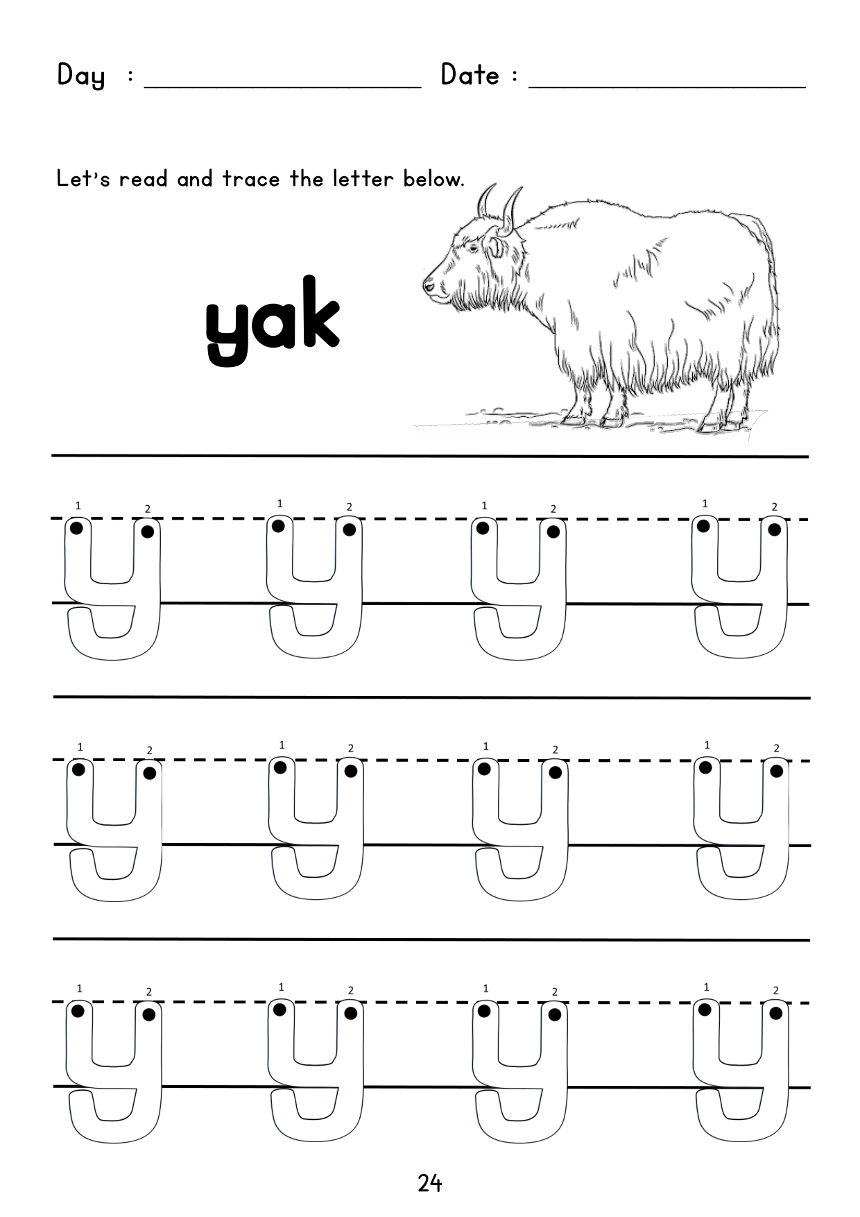 Writing Book Page 24
