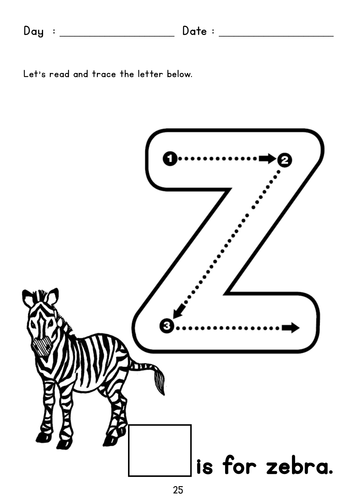 Writing Book Page 25